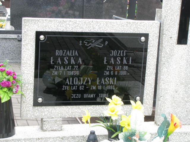 Rozalia Łaska Wolbórz - Grobonet - Wyszukiwarka osób pochowanych