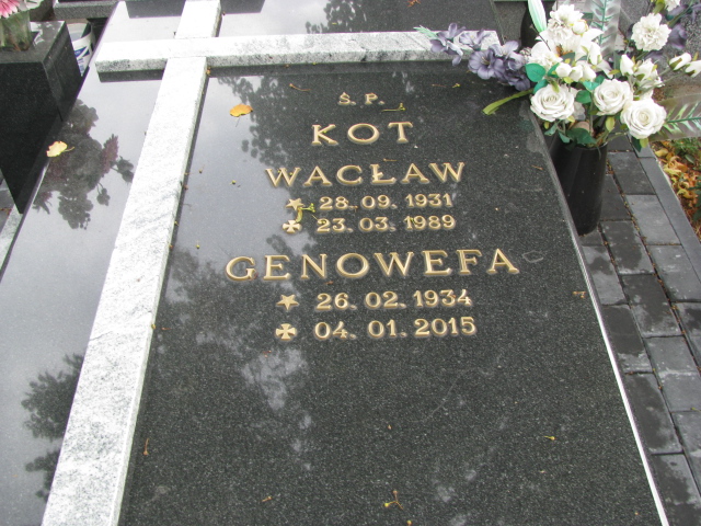 Genowefa Kot 1934 Wolbórz - Grobonet - Wyszukiwarka osób pochowanych
