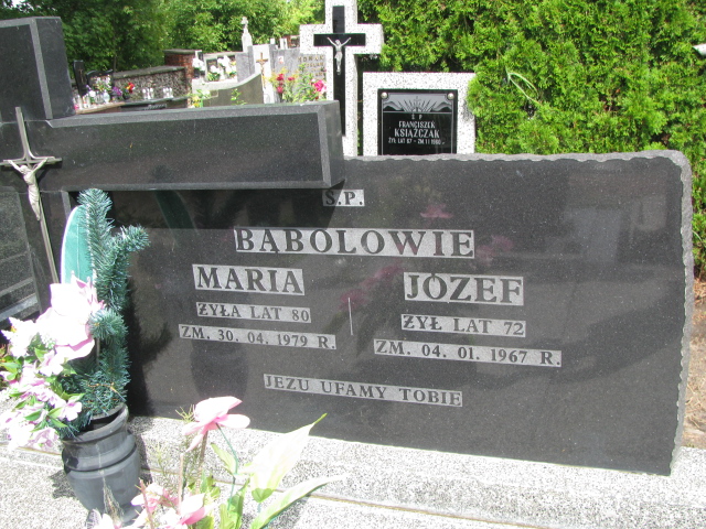 Józef Bąbola Wolbórz - Grobonet - Wyszukiwarka osób pochowanych