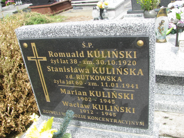 Stanisława Kulińska Wolbórz - Grobonet - Wyszukiwarka osób pochowanych