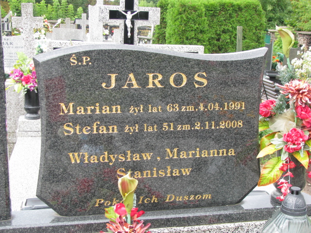  Jaros  1928 Wolbórz - Grobonet - Wyszukiwarka osób pochowanych
