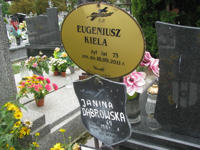 Eugeniusz Kiela 1938 Wolbórz - Grobonet - Wyszukiwarka osób pochowanych