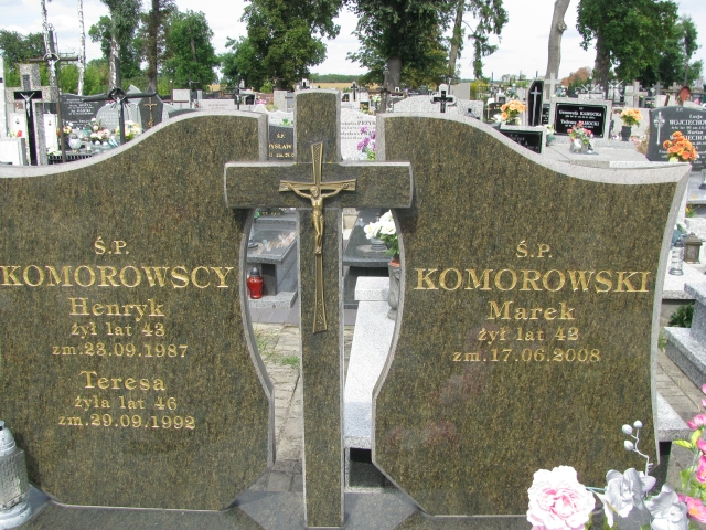 Henryk Komorowski 1944 Wolbórz - Grobonet - Wyszukiwarka osób pochowanych