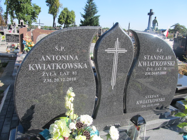 Antonina Kwiatkowska Wolbórz - Grobonet - Wyszukiwarka osób pochowanych