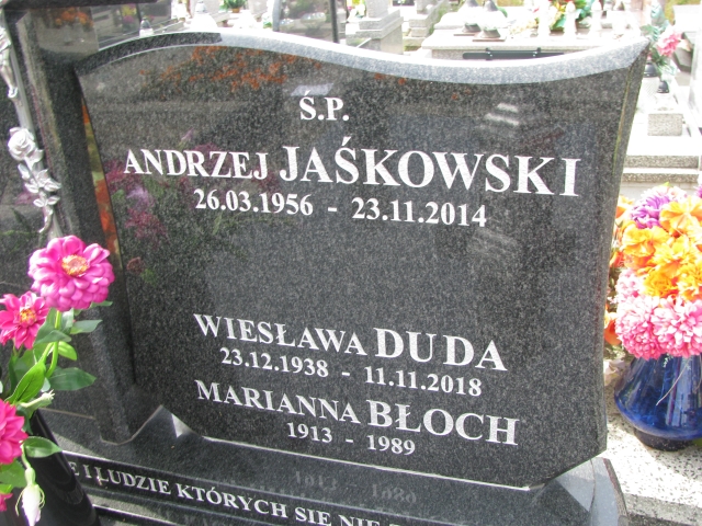 Wiesława Duda 1938 Wolbórz - Grobonet - Wyszukiwarka osób pochowanych