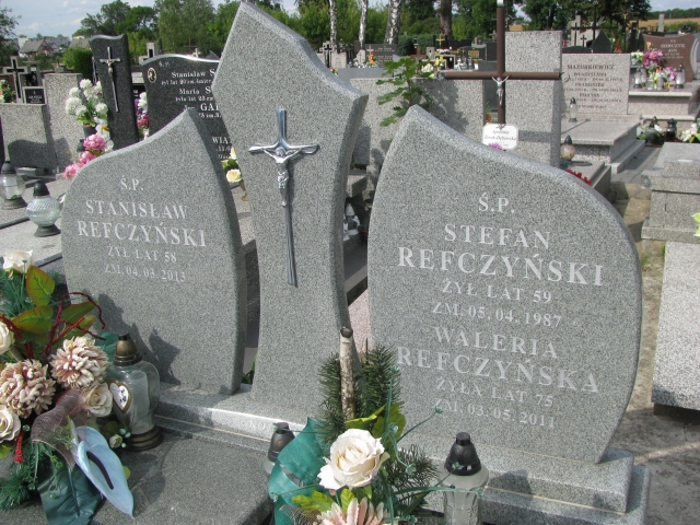 Stefan Refczyński 1928 Wolbórz - Grobonet - Wyszukiwarka osób pochowanych