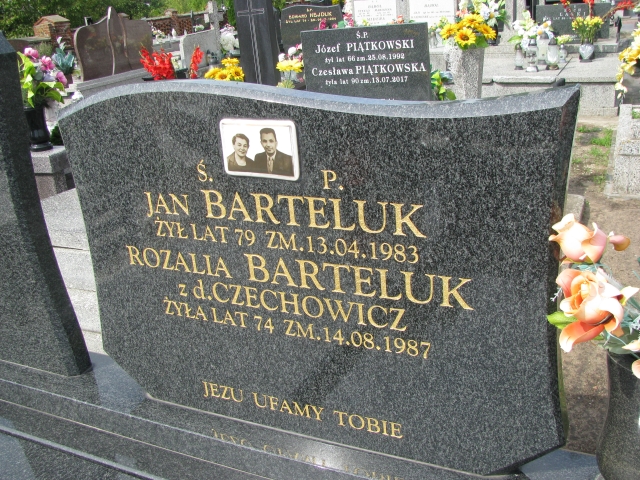 Jan Barteluk 1904 Wolbórz - Grobonet - Wyszukiwarka osób pochowanych