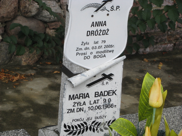 Marianna Badek 1896 Wolbórz - Grobonet - Wyszukiwarka osób pochowanych