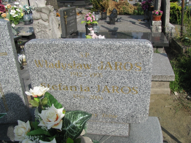 Stefania Jaros 1916 Wolbórz - Grobonet - Wyszukiwarka osób pochowanych