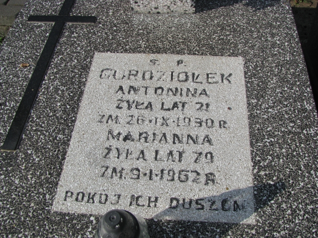 Marianna Gurdziołek Wolbórz - Grobonet - Wyszukiwarka osób pochowanych