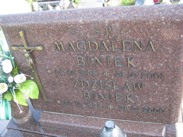 Magdalena Biniek 1938 Wolbórz - Grobonet - Wyszukiwarka osób pochowanych