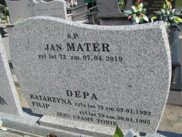 Katarzyna Depa  1920 Wolbórz - Grobonet - Wyszukiwarka osób pochowanych
