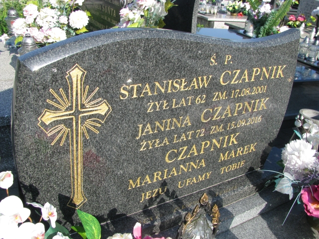 Grób Stanisław Czapnik