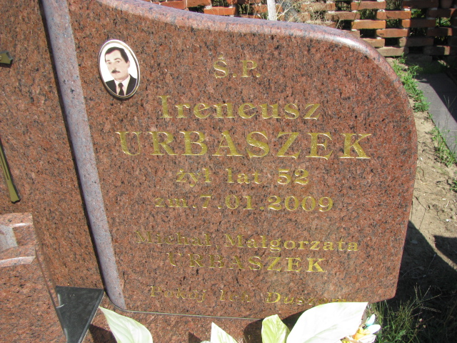 Ireneusz Urbaszek 1956 Wolbórz - Grobonet - Wyszukiwarka osób pochowanych