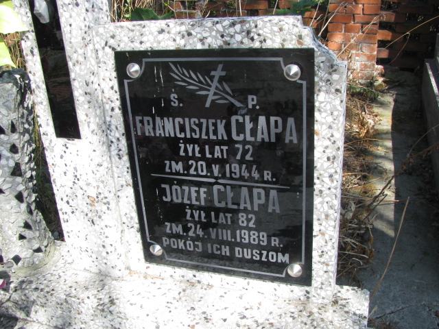 Franciszek Cłapa Wolbórz - Grobonet - Wyszukiwarka osób pochowanych