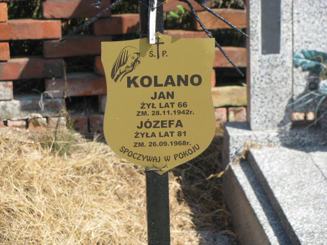 Jan Kolano Wolbórz - Grobonet - Wyszukiwarka osób pochowanych