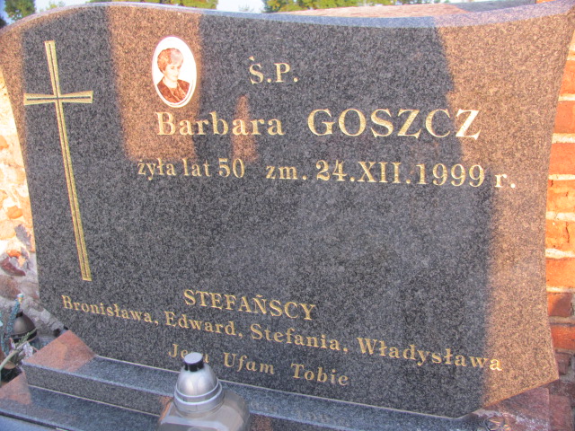 Barbara Goszcz 1949 Wolbórz - Grobonet - Wyszukiwarka osób pochowanych