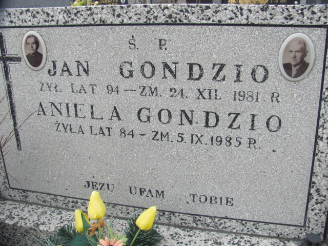 Jan Gondzio 1887 Wolbórz - Grobonet - Wyszukiwarka osób pochowanych