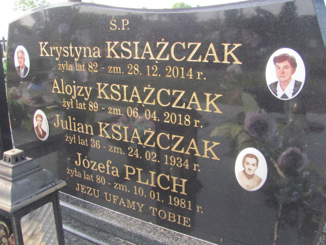 Józefa Plich Wolbórz - Grobonet - Wyszukiwarka osób pochowanych