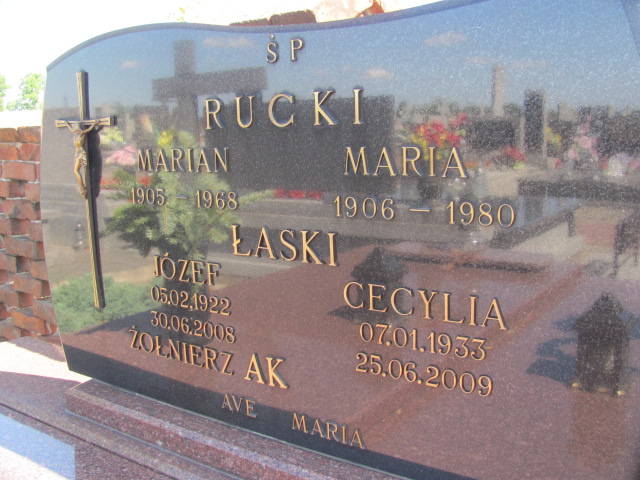 Cecylia Łaska 1933 Wolbórz - Grobonet - Wyszukiwarka osób pochowanych