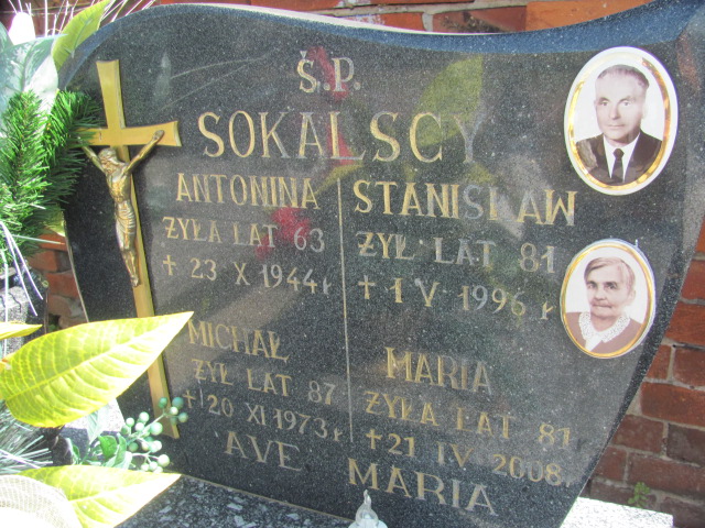 Michał Sokalski Wolbórz - Grobonet - Wyszukiwarka osób pochowanych