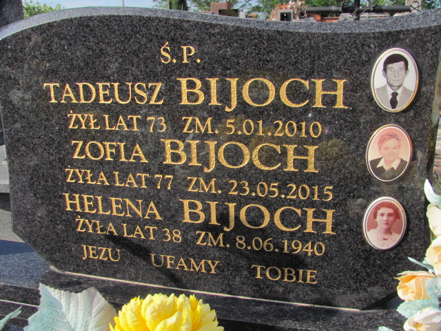 Tadeusz Bijoch 1936 Wolbórz - Grobonet - Wyszukiwarka osób pochowanych