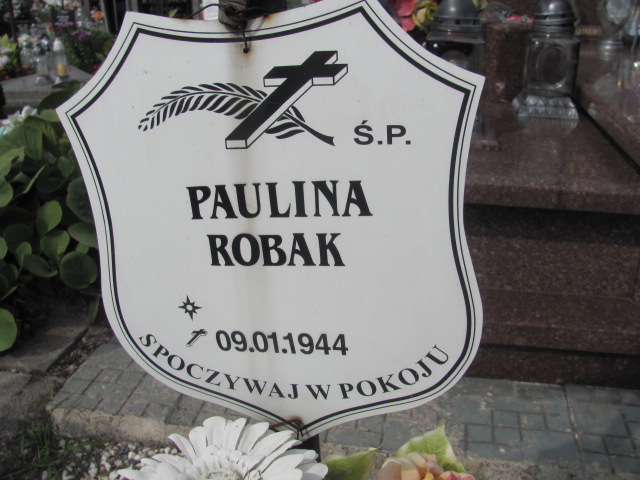 Paulina Robak Wolbórz - Grobonet - Wyszukiwarka osób pochowanych