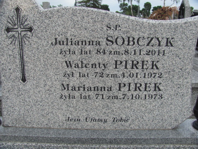 Walenty Pirek Wolbórz - Grobonet - Wyszukiwarka osób pochowanych