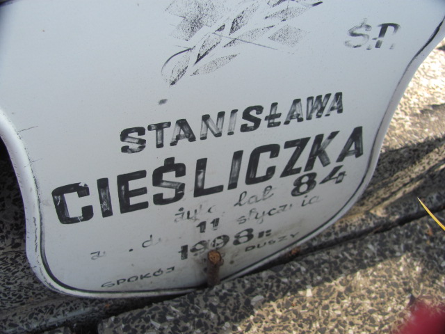 Stanisława Cieśliczka 1914 Wolbórz - Grobonet - Wyszukiwarka osób pochowanych