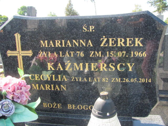 Marianna Żerek Wolbórz - Grobonet - Wyszukiwarka osób pochowanych