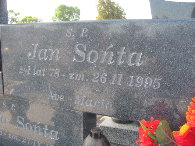 Jan Sonta 1917 Wolbórz - Grobonet - Wyszukiwarka osób pochowanych