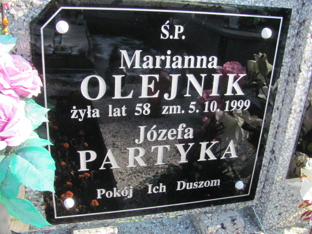 Marianna Olejnik Wolbórz - Grobonet - Wyszukiwarka osób pochowanych